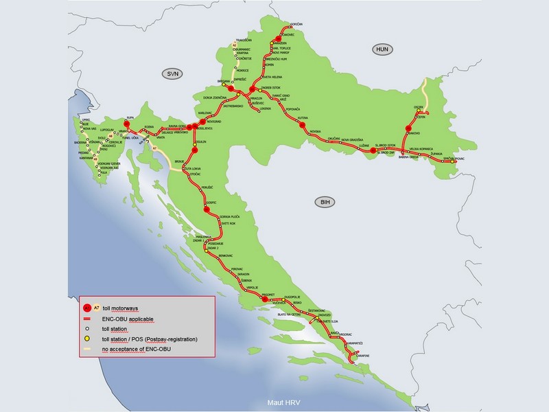 UTA umožňuje vyúčtování mýtného v Chorvatsku 